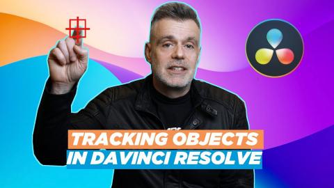 Davinci Resolve Tutorial | Attach Text to and Object using the tracker tool in Fusion