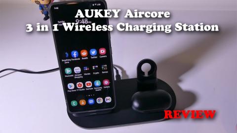 AUKEY Aircore 3 in 1 Wireless Charging Station for iPhone REVIEW