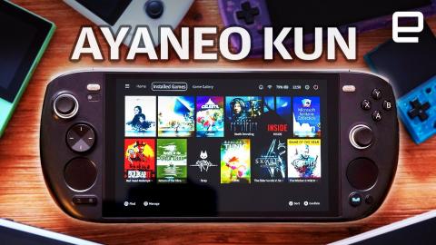 Ayaneo Kun hands-on: The most decadent handheld PC yet
