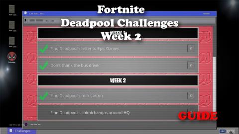 Fortnite - Deadpool Week 2 Challenge GUIDE