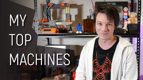 My TOP 3D Printers for the 2019 Maker's Muse Studio (FDM/FFF)