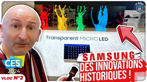 VLOG CES 2024 SAMSUNG : Des Innovations Qui Vont TOUT Changer !