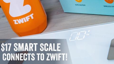 $17 Smart Weight Scale Syncs to Zwift