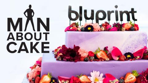 Bluprint Cake | Man About Cake