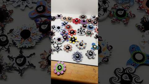 How I make my spinner caps.