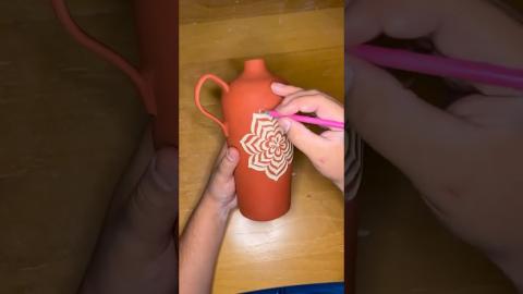 Check Out This Beautifull Pottery????????????????#satisfying #shorts