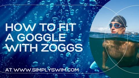 How To Fit A Goggle With Zoggs