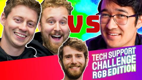 ULTIMATE RGB PC Tech Support Challenge!
