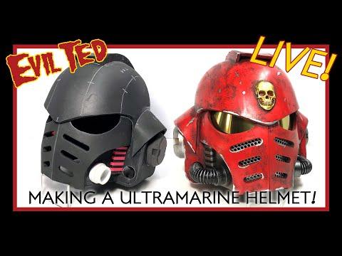 Making a Ultramarine Helmet / Giveaway