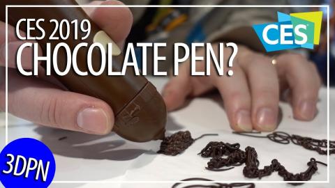 3D Printing Chocolate at CES 2019 and Other Awesome Stuff