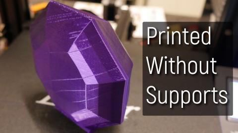 Design Tips for Support Free 3D Printing Models (FDM)