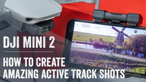 DJI Mini 2: How to create ActiveTrack-like Sports Shots!