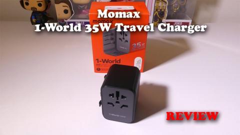 MOMAX 1-World 35W Travel Charger REVIEW