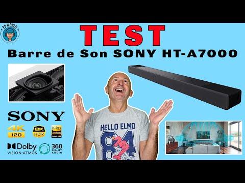 TEST : Barre De Son SONY HT-A7000 (avec Audio 3D et Comparatif)