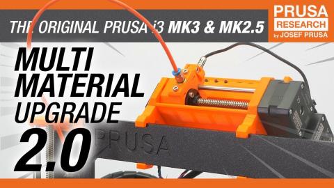Original Prusa i3 Multi Material upgrade 2.0 - RELEASE!