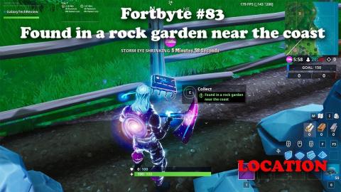 Fortbyte #83 - Found in a rock garden near the coast LOCATION