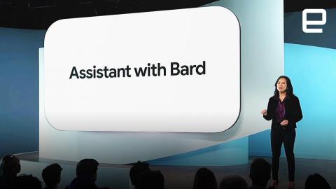 Google Assistant keynote at Pixel event in under 3 minutes: Bard with generative AI