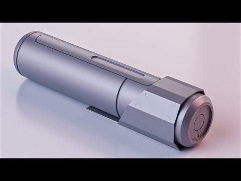 Hard Surface Design Timelapse | Practice #6 Capsule | Blender 2.9