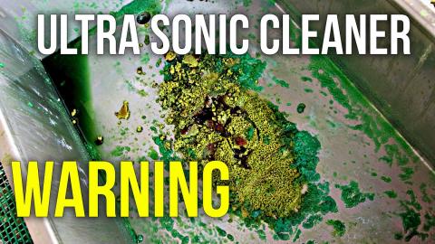 Resin 3D Printing - Ultra Sonic Cleaner Safety Warning
