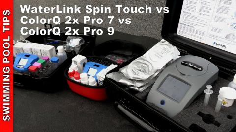 WaterLink Spin Touch vs ColorQ 2x Pro 7 vs ColorQ 2x Pro 9 - Which is Best for Your Pool Service?