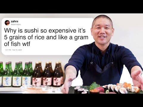 Sushi Chef Answers Sushi Questions From Twitter | Tech Support | WIRED