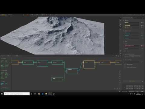 Gaea for Beginners #5 | Creating the shape of our first terrain