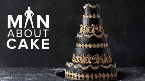 #CakeSlayer Halloween: GOTHIC WEDDING CAKE | Man About Cake with Joshua John Russell