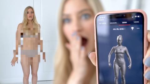 Naked 3D Body Scanner!