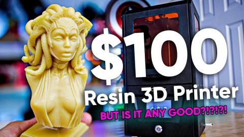 $100 Resin 3D Printer???????? Lotmaxx CH-10 Review - Is it any good?