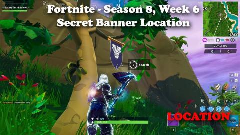 Fortnite - Season 8, Week 6 - Secret Banner Location