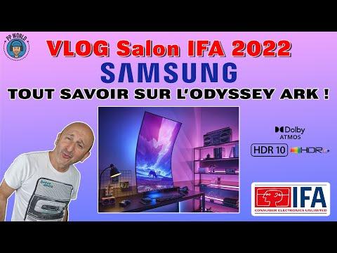 TOUT Savoir Sur L'Étonnant SAMSUNG Odyssey ARK (Gaming et Ciné, IFA 2022)