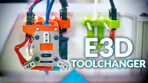 The E3D MegaVolcano, Tool-changer and other shenanigans #MRRF2018