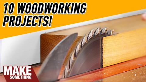 10 Woodworking Projects You Can Make For Christmas!