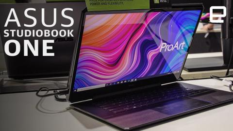 Asus ProArt Studiobook One: a $4000 GPU in a laptop