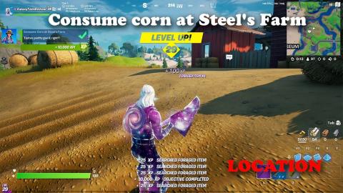 Consume corn at Steel's Farm - LOCATION