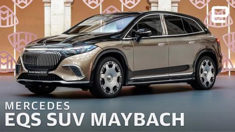 Mercedes EQS SUV Maybach adds Succession luxury to the EV world