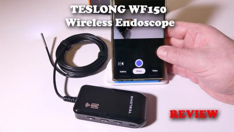 TESLONG WF150 Wireless WiFi Endoscope REVIEW