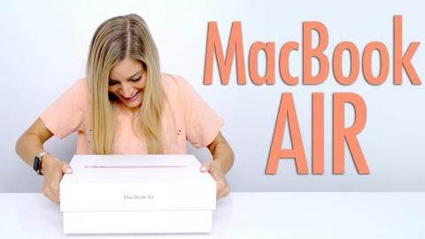 GOLD 2018 MacBook Air Unboxing!