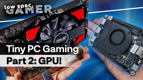 Adding a GPU to the tiny computer! (Lattepanda Alpha 2019 model + RX 550 GPU m.2)