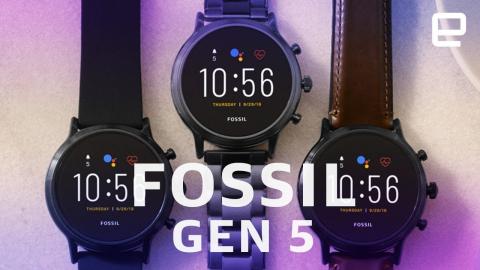 Fossil's latest stylish smartwatches can last for days