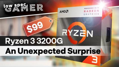 Better in Unusual Ways, the $99 AMD Ryzen 3200g