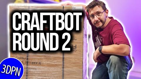 Craftbot FLOW IDEX XL Unboxing : Round 2