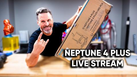 Elegoo Neptune 4 PLUS Fast 3D Printer UNBOXING