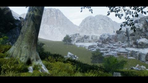 Mountain Landscape (Speed Level Design / Unreal Engine 4)