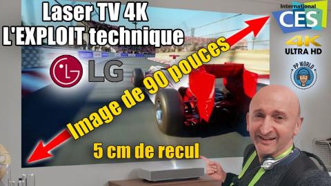 Laser-TV "4K" : L'EXPLOIT Technique de LG ! (Cinebeam HU85L)