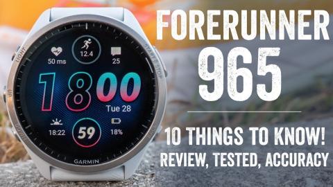 Garmin Forerunner 965 In-Depth Review: Finally AMOLED!