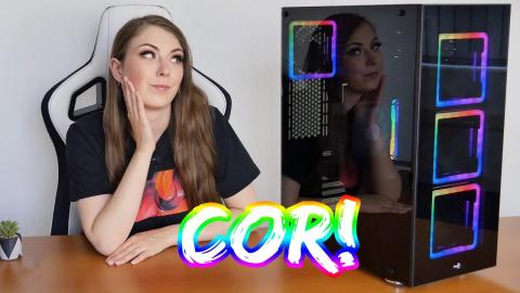 Briony tests the new AEROCOOL TOR PRO RGB case