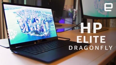 HP Elite Dragonfly first look: A light business notebook