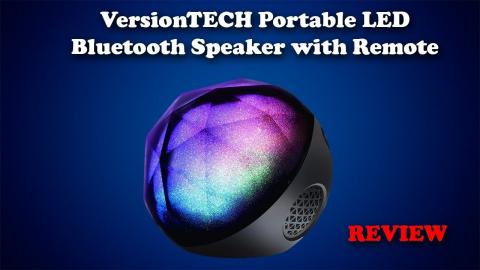 VersionTECH ColorBall LED Bluetooth Speaker Review