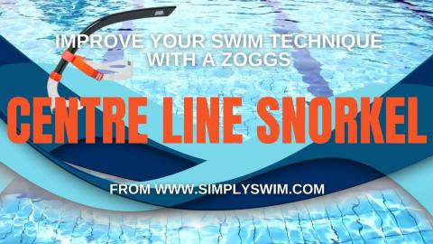 Improve Your Swim Technique With A Zoggs Centre Line Snorkel